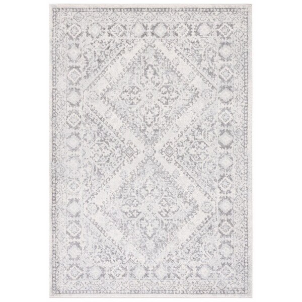 Safavieh 9 x 12 ft. Tulum Transitional Power Loomed Rectangle Rug Ivory & Grey TUL280C-9 - main